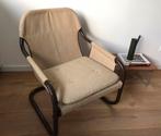 Mid-century Ikea Bauhaus fauteuil Tomas Jelinek  ‘80 Zweden, Huis en Inrichting, Fauteuils, Ophalen, Zo goed als nieuw, 75 tot 100 cm