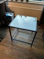 IKEA salontafel bijzettafel glas, Glas, Rond, Ophalen of Verzenden, Zo goed als nieuw