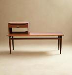 Vintage Retro Gossip Bench / Kommode, Ophalen of Verzenden, Zo goed als nieuw, 25 tot 50 cm, 100 tot 150 cm