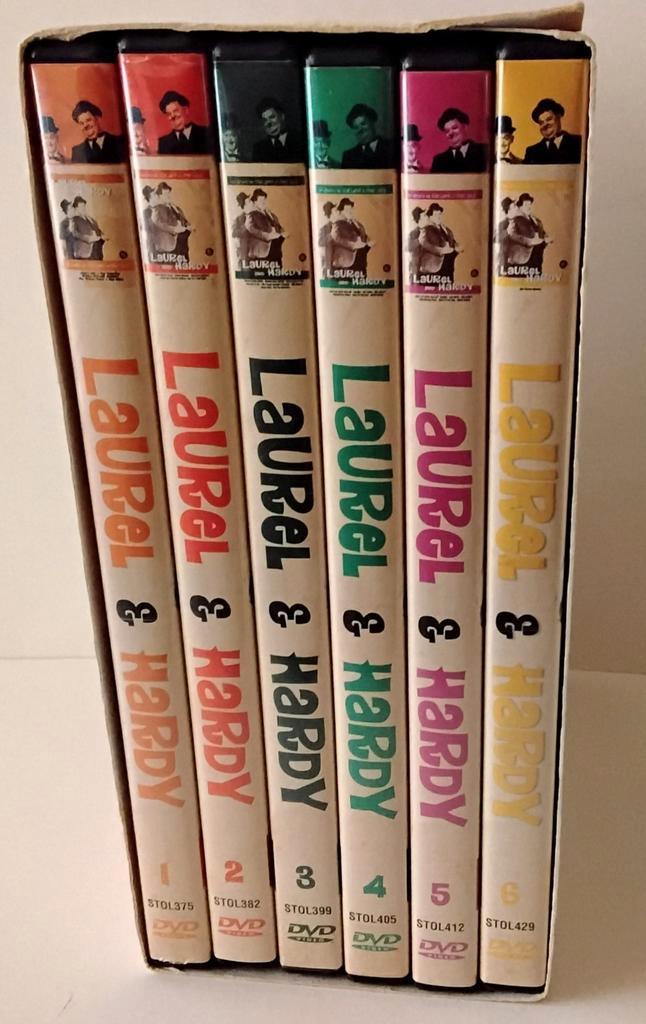 Laurel and Hardy DVD collectie. De dikke en de dunne DVD'S., Verzamelen, Film en Tv, Gebruikt, Tv, Overige typen, Ophalen of Verzenden