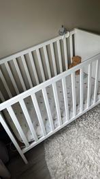 Ikea Sundvik ledikant wit met matras en beddengoed, Kinderen en Baby's, Babywiegjes en Ledikanten, Ophalen, Zo goed als nieuw