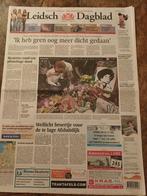 Michael Jackson, Verzamelen, Ophalen of Verzenden, 1980 tot heden, Nederland, Krant