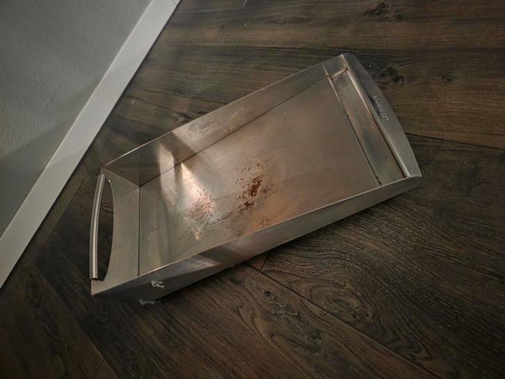 Smeg RVS Teppanyaki Plaat, Witgoed en Apparatuur, Grillplaten, Gebruikt, Ophalen