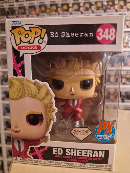 Funko Ed Sheeran 348 Diamond PX Previews exclusive, Verzamelen, Poppetjes en Figuurtjes, Nieuw, Ophalen of Verzenden