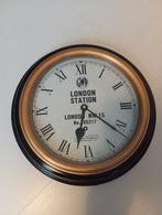London Station Wandklok, Ophalen of Verzenden, Gebruikt, Analoog, Wandklok