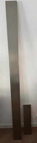 Keukenplint / plank RVS look, Ophalen, Gebruikt, Overige materialen, Plinten