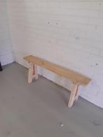 hout bankje 120 x20 x 49 cm hoog ., Ophalen of Verzenden, Nieuw, Hout