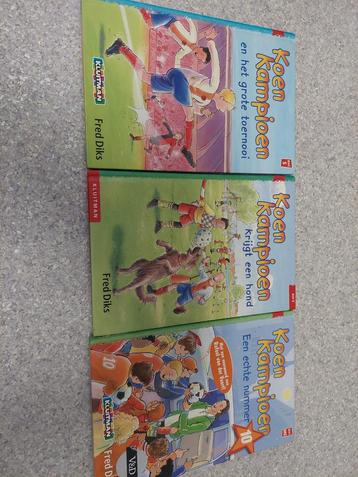 Koen Kampioen Boeken - Set van 3 beschikbaar voor biedingen