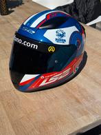LS2 kart helm maat M met blauw spiegel vizier, Ophalen of Verzenden, Zo goed als nieuw, Helm of Handschoenen