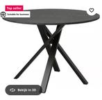 Ronde eettafel Ikea, Huis en Inrichting, Tafels | Eettafels, Ophalen, Overige materialen, Gebruikt, 100 tot 150 cm