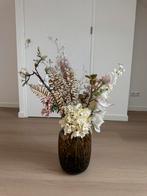 Kunstbloemen met Vaas, Huis en Inrichting, Woonaccessoires | Kunstplanten en Kunstbloemen, Ophalen, Zo goed als nieuw