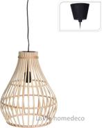 Leuke bamboe hanglamp, Ophalen of Verzenden, Nieuw, Kunststof, Minder dan 50 cm