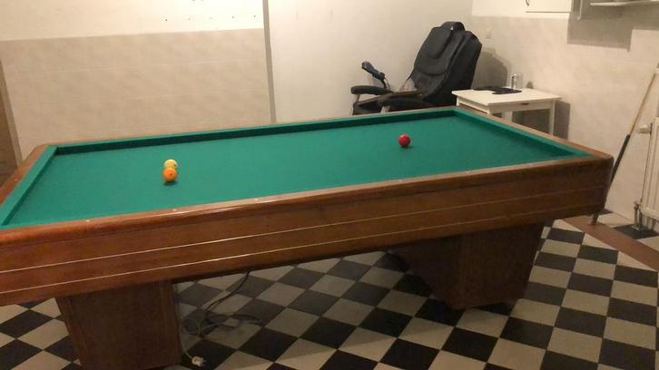 Mooie carambole biljart tafel, Sport en Fitness, Biljarten en Poolen, Zo goed als nieuw, Biljarttafel, Ophalen