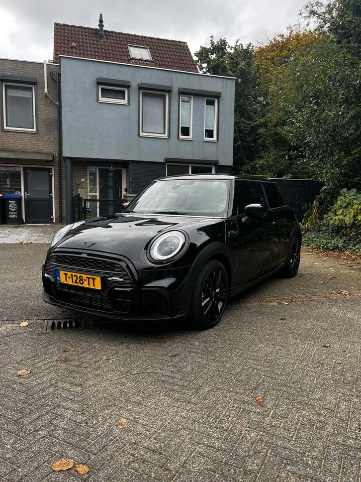 Mini 3-deurs (f56) Rockingham GT  Jhon Works 2023 Zwart, Auto's, Mini, Particulier, John Cooper Works, ABS, Adaptieve lichten