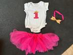 Outfit verjaardag meisje 1 jaar, cake smash tutu romper, Ophalen, Gebruikt, Meisje, Overige typen