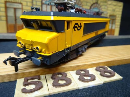 5888=Lima serie 1600 van de Nederlandse spoorwegen.65, Hobby en Vrije tijd, Modeltreinen | H0, Gebruikt, Locomotief, Gelijkstroom
