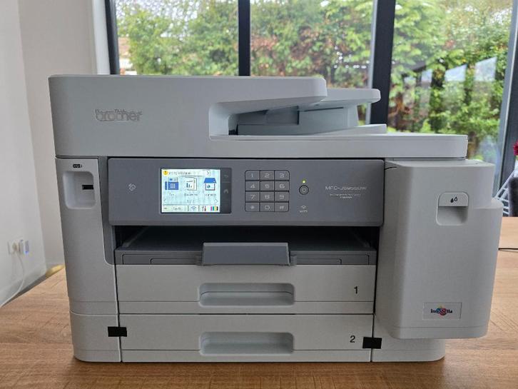 Brother inktjet all-in-one printen/ kopie/ scan/ fax/ A3, Computers en Software, Printers, Zo goed als nieuw, All-in-one, Inkjetprinter