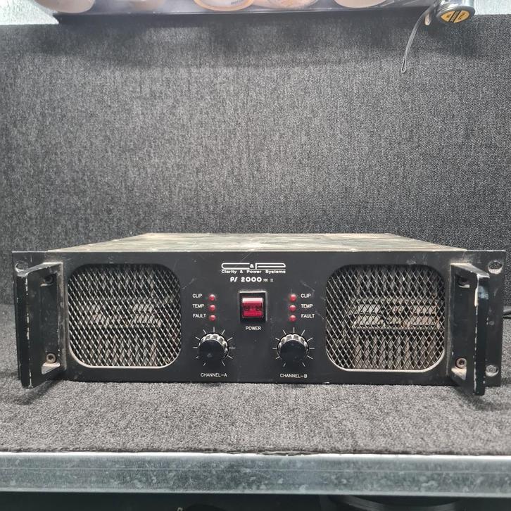 AD SYSTEMS prof sound versterker 2 x 1000 watt, Audio, Tv en Foto, Luidsprekers, Gebruikt, Overige typen, 120 watt of meer, Overige merken