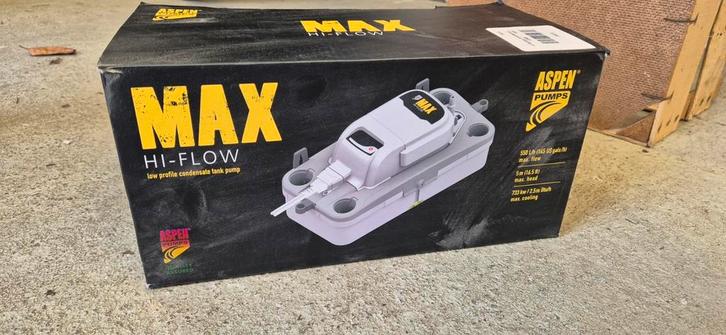 Condenspomp aspen hiflow max, Doe-het-zelf en Verbouw, Sanitair, Nieuw, Overige typen, Ophalen of Verzenden