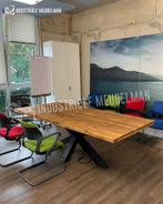 Industrieel Eettafels Vergadertafel Bureau Eetkamer Tafels, Industrieel Landelijk Hout Robuust, Verzenden, Rechthoekig, Teakhout