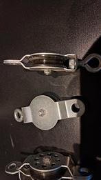 Katrollen: Enkel en Dubbel - Diverse Maten, Ophalen of Verzenden, Gebruikt, Lijn of Blok