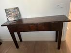 Koloniale Sidetable - Zeer Goede Staat, Ophalen, 100 tot 150 cm, Zo goed als nieuw, Overige houtsoorten