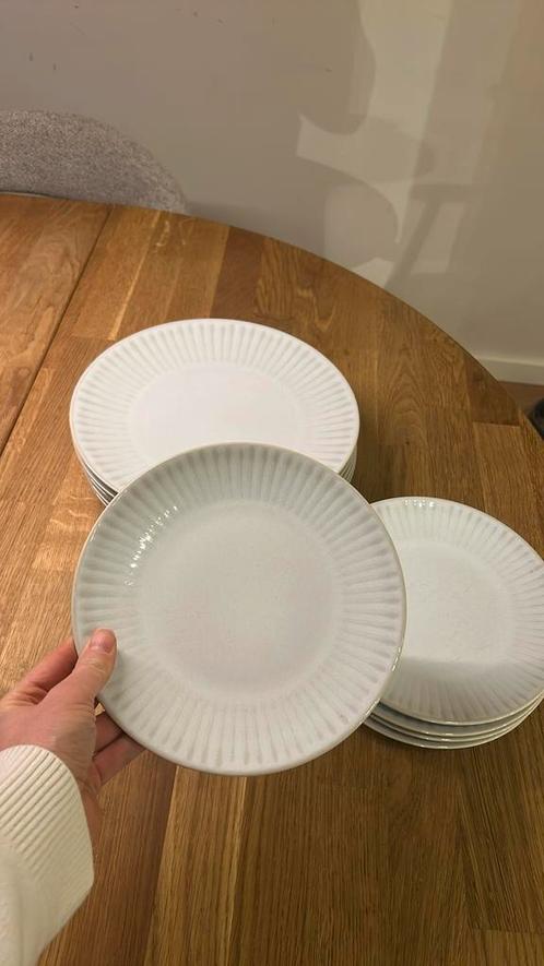 Servies, 5x diner- en ontbijtborden, Huis en Inrichting, Keuken | Servies, Zo goed als nieuw, Bord(en), Overige stijlen, Ophalen of Verzenden