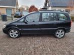 Opel Zafira 1.6 16V Maxx,airco,trekhaak,navigatie,7-persoons, Auto's, Stof, Zwart, Zwart, Origineel Nederlands