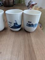 Delfts blauw bekers van Maassluis, Ophalen of Verzenden, Zo goed als nieuw