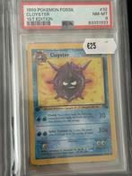 Cloyster Fossil 1e editie PSA 8, Ophalen of Verzenden, Zo goed als nieuw, Losse kaart