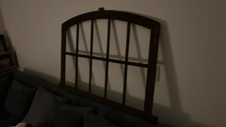Antieke stalraam, Doe-het-zelf en Verbouw, Glas en Ramen, Zo goed als nieuw, Gevelraam of Ruit, Minder dan 80 cm, Ophalen