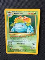 Venusaur holo 15/102 pokemon base set, Ophalen of Verzenden, Zo goed als nieuw
