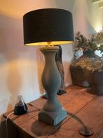 Supermooie landelijke lamp met kap, Ophalen, 50 tot 75 cm, Hout, Landelijk