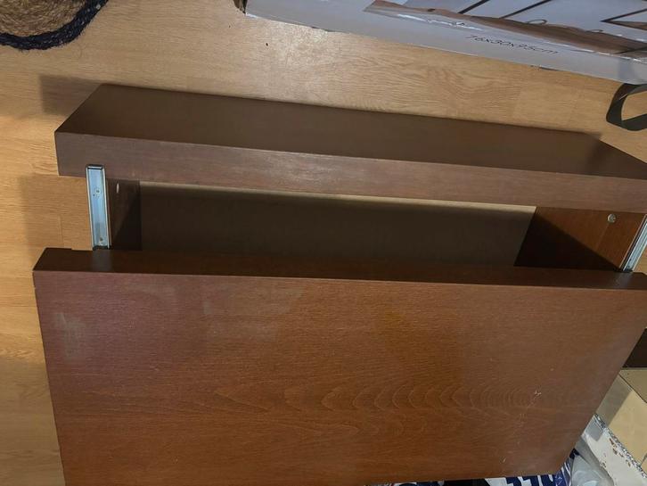 Gratis IKEA Houten Kast/Doos, Huis en Inrichting, Kasten | Dressoirs, Gebruikt, Minder dan 50 cm, 25 tot 50 cm, Met deur(en), Overige houtsoorten