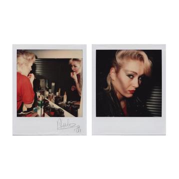 AUKE BERGSMA (1950) • 2 Polaroids, gesigneerd, vintage, 1981 beschikbaar voor biedingen