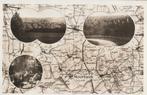NOORBEEK Landkaart Panorama's, Verzamelen, Ansichtkaarten | Nederland, Verzenden, 1940 tot 1960, Gelopen, Limburg