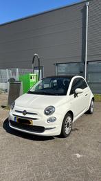 Fiat 500 Twinair Turbo 80pk 2016 Wit, Voorwielaandrijving, Leder en Stof, Origineel Nederlands, Handgeschakeld