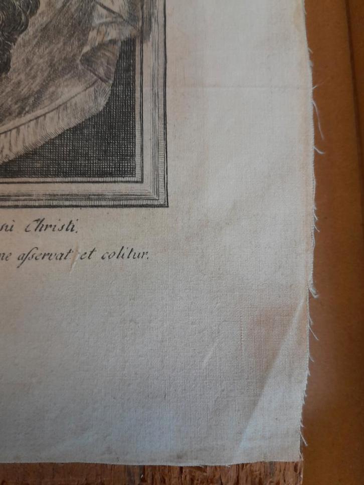 Vatikaans Reliek: Aangezicht Jezus Christus, Antiek en Kunst, Kunst | Etsen en Gravures, Ophalen of Verzenden