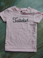 Distinctif T-shirt roze Tuttebel maat 74 shirt korte mouwen, Kinderen en Baby's, Meisje, Distinctif, Ophalen of Verzenden, Zo goed als nieuw