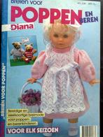 Diana Breien  voor poppen en beren, Hobby en Vrije tijd, Breien en Haken, Patroon of Boek, Zo goed als nieuw, Breien, Verzenden