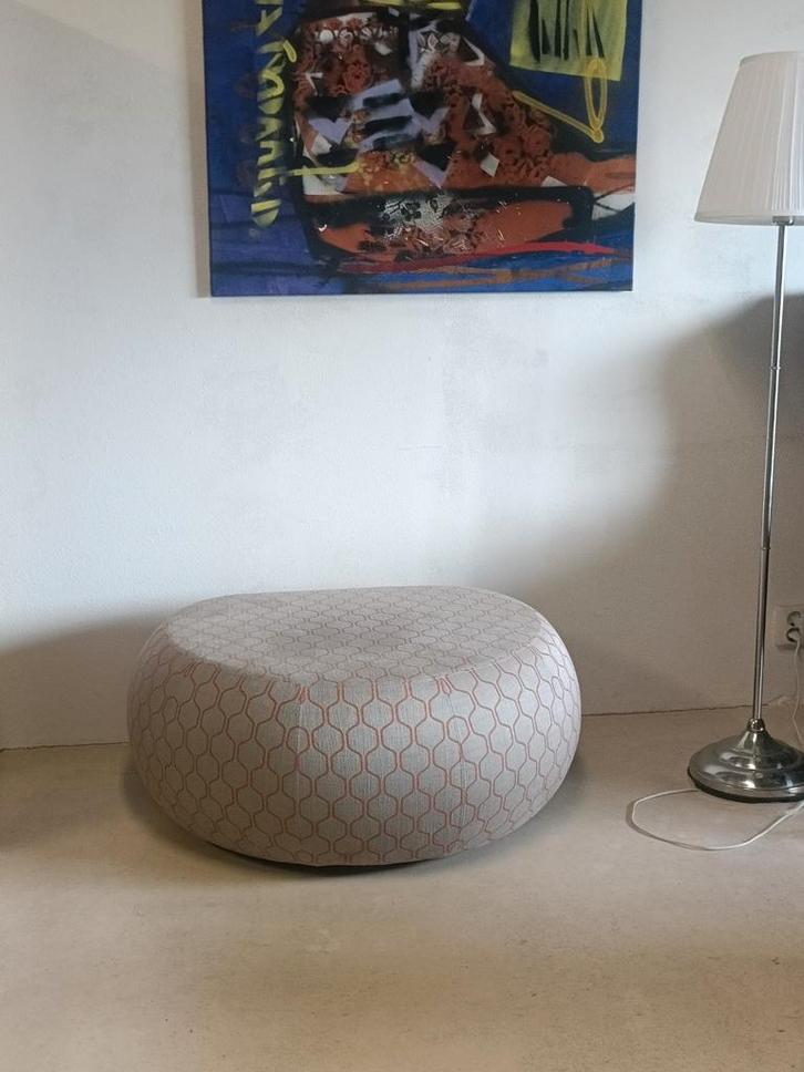 Montis poef met lade., Huis en Inrichting, Banken | Voetenbanken en Poefen, Zo goed als nieuw, 50 tot 75 cm, 75 tot 100 cm, Overige vormen