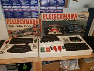 Racebaan Fleischmann auto rallye 8000,Rallye monte carlo 301 beschikbaar voor biedingen