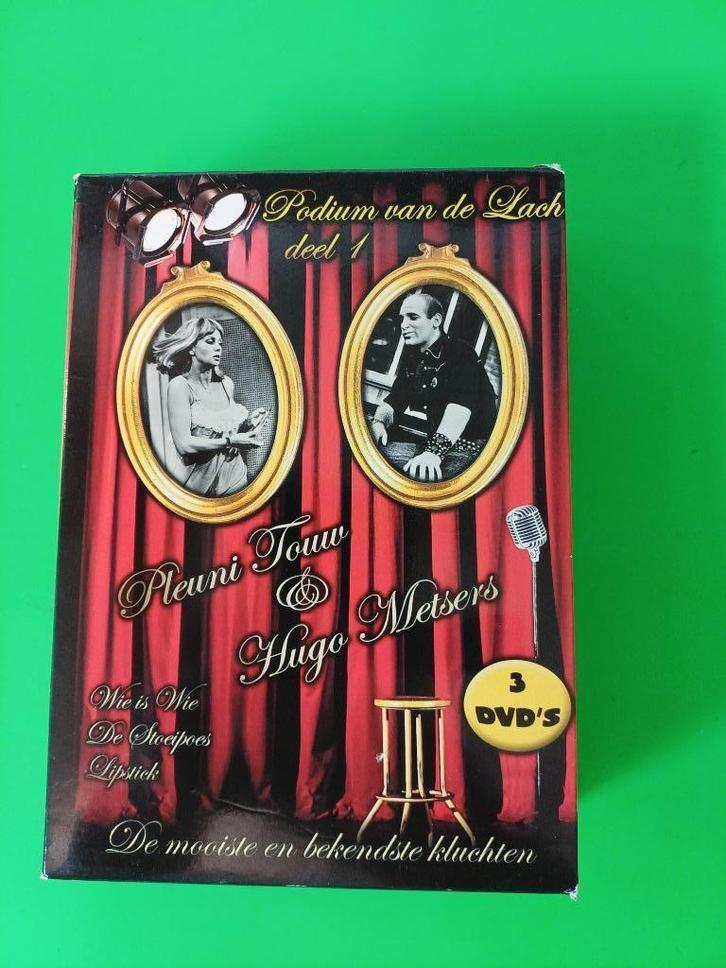 DVD Box - Pleuni Touw & Hugo Metsers - Podium van de Lach 1, Cd's en Dvd's, Dvd's | Komedie, Gebruikt, Overige genres, Boxset