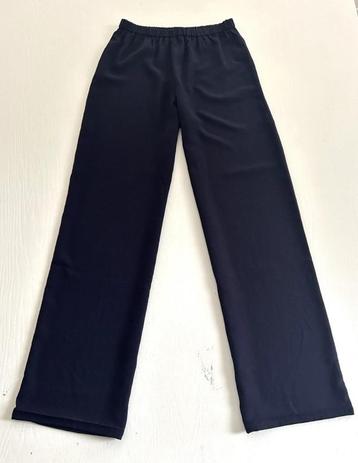 NIEUW TRVL DRSS Zenggi lange wijde broek easy pants blauw S beschikbaar voor biedingen