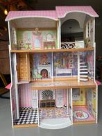 Poppenhuis van Hout, Verzamelen, Poppenhuizen en Toebehoren, Ophalen, Gebruikt, Poppenhuis