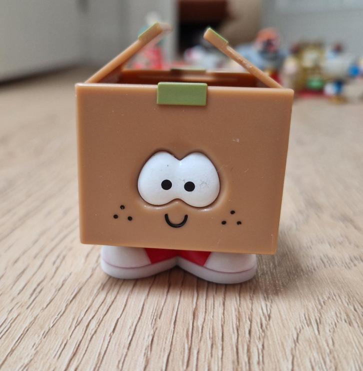 Designertoy Box Brothers figuur uit Japan nieuwstaat, Verzamelen, Poppetjes en Figuurtjes, Zo goed als nieuw, Ophalen of Verzenden