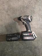 Panasonic EY7550 18v slagschroefmachine met 2 accu's, Ophalen of Verzenden