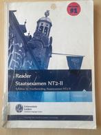 Staatsexamen NT2-II Reader - Leiden Universiteit, Boeken, Studieboeken en Cursussen, Verzenden, Alpha, Gelezen, Niet van toepassing