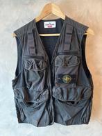 Supreme Stone Island Cargo Vest - Maat S - Black Camo, Ophalen of Verzenden, Zo goed als nieuw, Maat 46 (S) of kleiner, Zwart