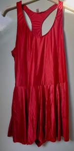 Badpak jurkje, soepel vallende stof., Kleding | Dames, Badmode en Zwemkleding, Verzenden, Gedragen, Rood, Badpak